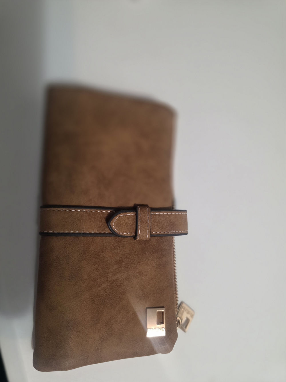 FRIENDS Brown Faux Leather Wallet Clutch